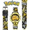 imageAccutime Kids Pokemon Digital LCD Quartz Watch for Boys Girls and Adults All AgesBlack and Yellow