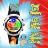 imageAccutime Kids Pokemon Digital LCD Quartz Watch for Boys Girls and Adults All AgesPikachu Black