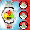 imageAccutime Kids Pokemon Digital LCD Quartz Watch for Boys Girls and Adults All AgesPikachu White