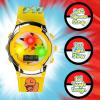 imageAccutime Kids Pokemon Digital LCD Quartz Watch for Boys Girls and Adults All AgesPikachu Yellow