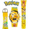 imageAccutime Kids Pokemon Digital LCD Quartz Watch for Boys Girls and Adults All AgesPikachu Yellow