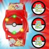 imageAccutime Kids Pokemon Digital LCD Quartz Watch for Boys Girls and Adults All AgesPokeball Red