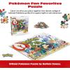 imageBuffalo Games  Pokmon  Fan Favorites  300 Piece Jigsaw Puzzle for Adults  Vibrant Jigsaw Puzzles with Oversized Pieces  Finished Size 2125 x 1500