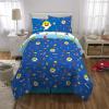 imageFranco Kids Bedding Super Soft Comforter and Sheet Set with Sham 7 Piece Full Size PokemonBaby Shark