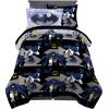 imageFranco Kids Bedding Super Soft Comforter and Sheet Set with Sham 7 Piece Full Size PokemonBatman