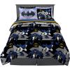 imageFranco Kids Bedding Super Soft Comforter and Sheet Set with Sham 7 Piece Full Size PokemonBatman