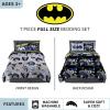 imageFranco Kids Bedding Super Soft Comforter and Sheet Set with Sham 7 Piece Full Size PokemonBatman