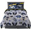 imageFranco Kids Bedding Super Soft Comforter and Sheet Set with Sham 7 Piece Full Size PokemonBatman