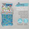 imageFranco Kids Bedding Super Soft Comforter and Sheet Set with Sham 7 Piece Full Size PokemonBlue