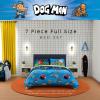 imageFranco Kids Bedding Super Soft Comforter and Sheet Set with Sham 7 Piece Full Size PokemonDog Man