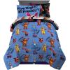 imageFranco Kids Bedding Super Soft Comforter and Sheet Set with Sham 7 Piece Full Size PokemonFive Nights at Freddys