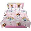 imageFranco Kids Bedding Super Soft Comforter and Sheet Set with Sham 7 Piece Full Size PokemonGabbys Dollhouse