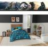 imageFranco Kids Bedding Super Soft Comforter and Sheet Set with Sham 7 Piece Full Size PokemonJurassic World  Worldwide Dinos