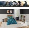 imageFranco Kids Bedding Super Soft Comforter and Sheet Set with Sham 7 Piece Full Size PokemonJurassic World  Worldwide Dinos