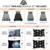 imageFranco Kids Bedding Super Soft Comforter and Sheet Set with Sham 7 Piece Full Size PokemonJurassic World