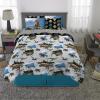imageFranco Kids Bedding Super Soft Comforter and Sheet Set with Sham 7 Piece Full Size PokemonJurassic World