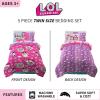 imageFranco Kids Bedding Super Soft Comforter and Sheet Set with Sham 7 Piece Full Size PokemonLol Surprise