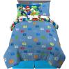 imageFranco Kids Bedding Super Soft Comforter and Sheet Set with Sham 7 Piece Full Size PokemonMario