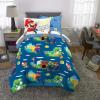 imageFranco Kids Bedding Super Soft Comforter and Sheet Set with Sham 7 Piece Full Size PokemonMario
