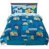 imageFranco Kids Bedding Super Soft Comforter and Sheet Set with Sham 7 Piece Full Size PokemonMinions the Rise of Gru