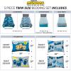 imageFranco Kids Bedding Super Soft Comforter and Sheet Set with Sham 7 Piece Full Size PokemonMinions the Rise of Gru