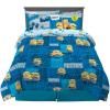 imageFranco Kids Bedding Super Soft Comforter and Sheet Set with Sham 7 Piece Full Size PokemonMinions the Rise of Gru