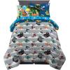 imageFranco Kids Bedding Super Soft Comforter and Sheet Set with Sham 7 Piece Full Size PokemonNaruto