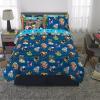 imageFranco Kids Bedding Super Soft Comforter and Sheet Set with Sham 7 Piece Full Size PokemonNaruto