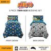 imageFranco Kids Bedding Super Soft Comforter and Sheet Set with Sham 7 Piece Full Size PokemonNaruto