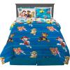 imageFranco Kids Bedding Super Soft Comforter and Sheet Set with Sham 7 Piece Full Size PokemonPaw Patrol