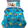 imageFranco Kids Bedding Super Soft Comforter and Sheet Set with Sham 7 Piece Full Size PokemonPaw Patrol