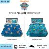 imageFranco Kids Bedding Super Soft Comforter and Sheet Set with Sham 7 Piece Full Size PokemonPaw Patrol
