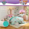 imageFranco Kids Bedding Super Soft Comforter and Sheet Set with Sham 7 Piece Full Size PokemonPaw Patrol Girl  Soar Like Skye