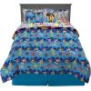 imageFranco Kids Bedding Super Soft Comforter and Sheet Set with Sham 7 Piece Full Size PokemonPaw Patrol Movie