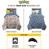 imageFranco Kids Bedding Super Soft Comforter and Sheet Set with Sham 7 Piece Full Size PokemonPokemon  Aloha Region