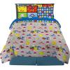 imageFranco Kids Bedding Super Soft Comforter and Sheet Set with Sham 7 Piece Full Size PokemonPokemon  Aloha Region