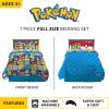 imageFranco Kids Bedding Super Soft Comforter and Sheet Set with Sham 7 Piece Full Size PokemonPokemon