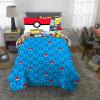 imageFranco Kids Bedding Super Soft Comforter and Sheet Set with Sham 7 Piece Full Size PokemonPokemon