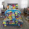 imageFranco Kids Bedding Super Soft Comforter and Sheet Set with Sham 7 Piece Full Size PokemonPokemon