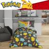 imageFranco Kids Bedding Super Soft Comforter and Sheet Set with Sham 7 Piece Full Size PokemonPokemon Color Lines