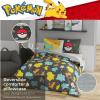 imageFranco Kids Bedding Super Soft Comforter and Sheet Set with Sham 7 Piece Full Size PokemonPokemon Color Lines