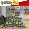 imageFranco Kids Bedding Super Soft Comforter and Sheet Set with Sham 7 Piece Full Size PokemonPokemon Color Lines