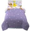 imageFranco Kids Bedding Super Soft Comforter and Sheet Set with Sham 7 Piece Full Size PokemonPokemon Girl