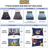 imageFranco Kids Bedding Super Soft Comforter and Sheet Set with Sham 7 Piece Full Size PokemonSonic the Hedgehog