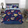 imageFranco Kids Bedding Super Soft Comforter and Sheet Set with Sham 7 Piece Full Size PokemonSonic the Hedgehog