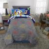 imageFranco Kids Bedding Super Soft Comforter and Sheet Set with Sham 7 Piece Full Size PokemonSonic the Hedgehog