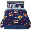 imageFranco Kids Bedding Super Soft Comforter and Sheet Set with Sham 7 Piece Full Size PokemonSonic the Hedgehog