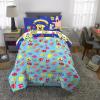 imageFranco Kids Bedding Super Soft Comforter and Sheet Set with Sham 7 Piece Full Size PokemonSpongebob Squarepants