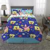 imageFranco Kids Bedding Super Soft Comforter and Sheet Set with Sham 7 Piece Full Size PokemonSpongebob Squarepants