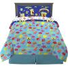 imageFranco Kids Bedding Super Soft Comforter and Sheet Set with Sham 7 Piece Full Size PokemonSpongebob Squarepants